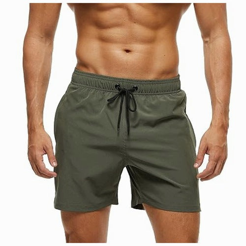 MEN'S SWIMMING TRUNKS WITH ZIPPER QUICK-DRYING WATERPROOF XXL