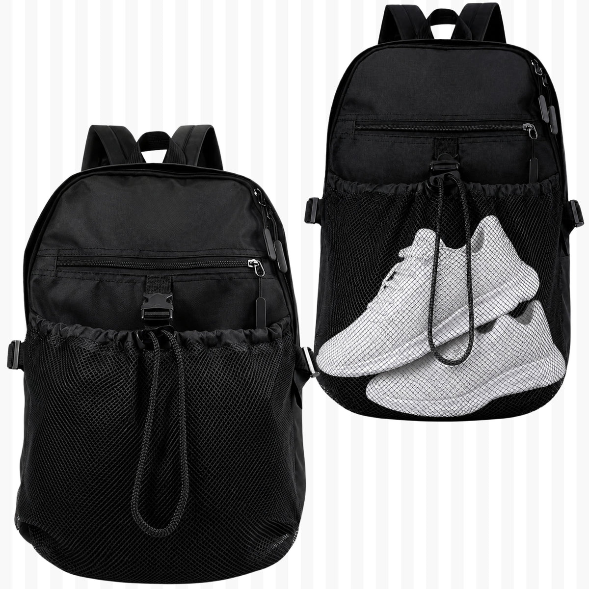 MEN'S TRAINING SPORTS BACKPACK WITH BALL COMPARTMENT SHOES WATER BOTTLE FOR TRAINING Kind sports