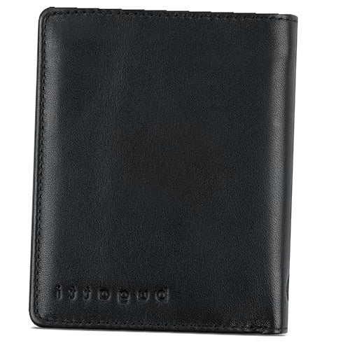 MEN'S WALLET LEATHER BLACK 8 CARDS SMALL FOR COINS GIFT MEN'S