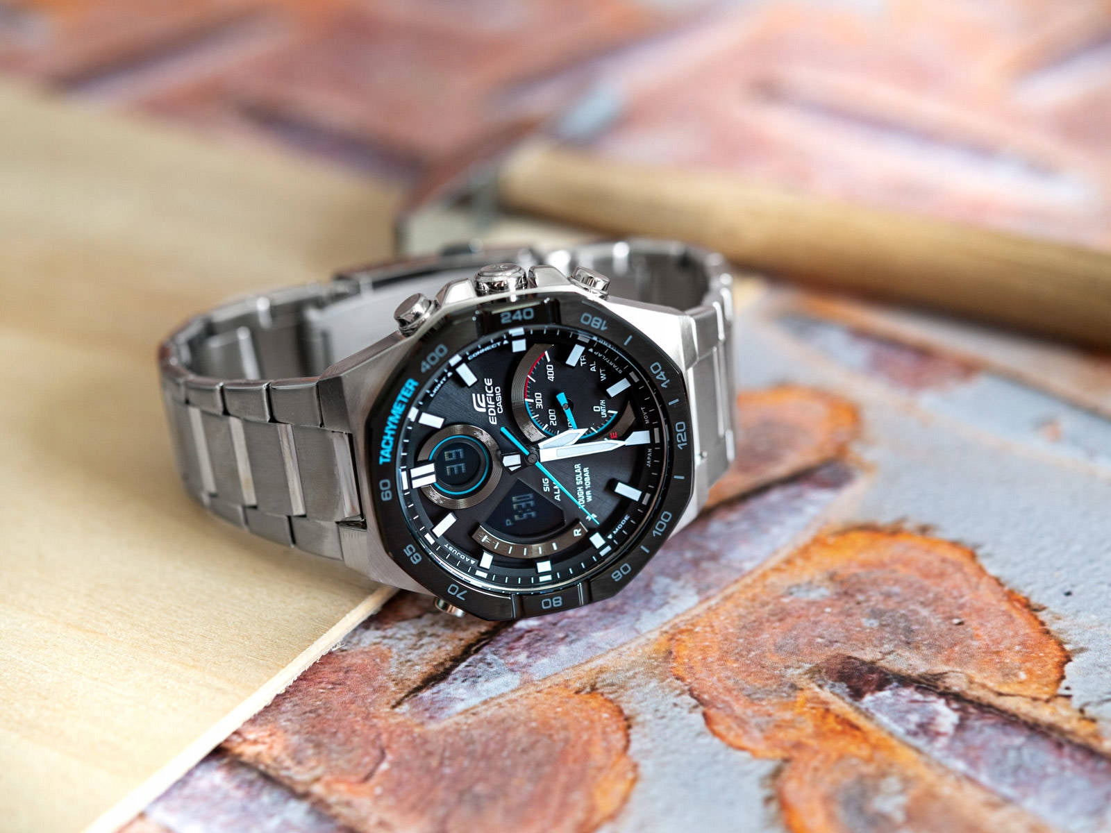 MEN'S WATCH CASIO ECB-950DB-1AEF EDIFICE SOLAR Brand CASIO