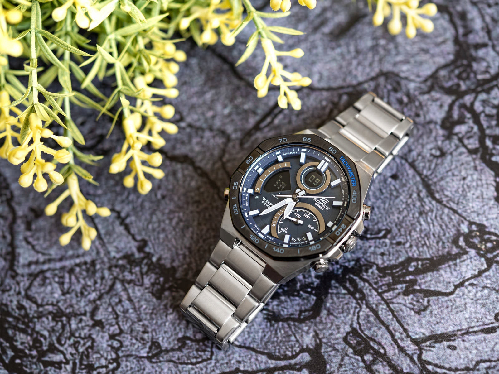 MEN'S WATCH CASIO ECB-950DB-2AEF EDIFICE SOLAR Brand CASIO