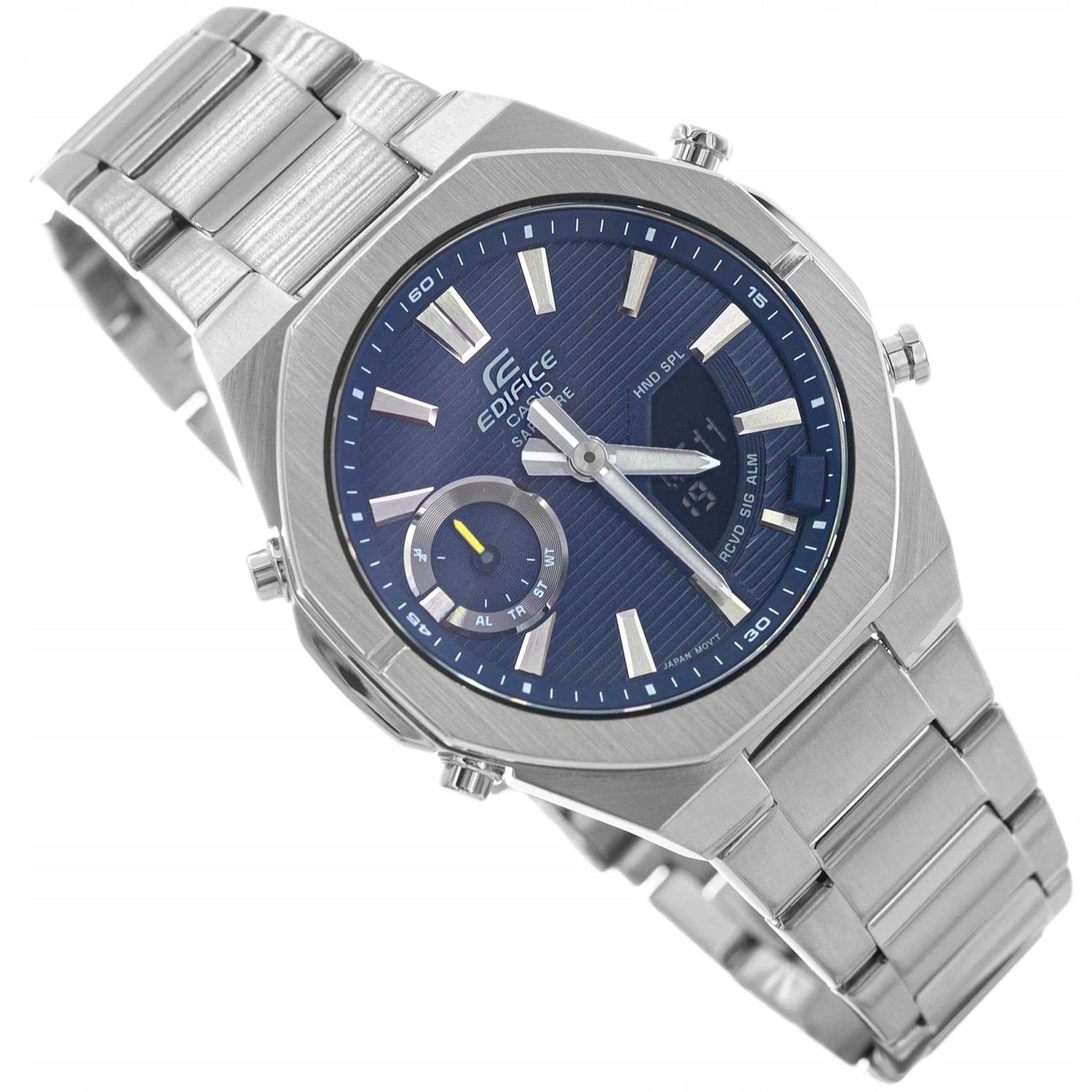MEN'S WATCH CASIO ECB-S10D-2AEF EDIFICE WITH BLUETOOTH ON BRACELET 100M