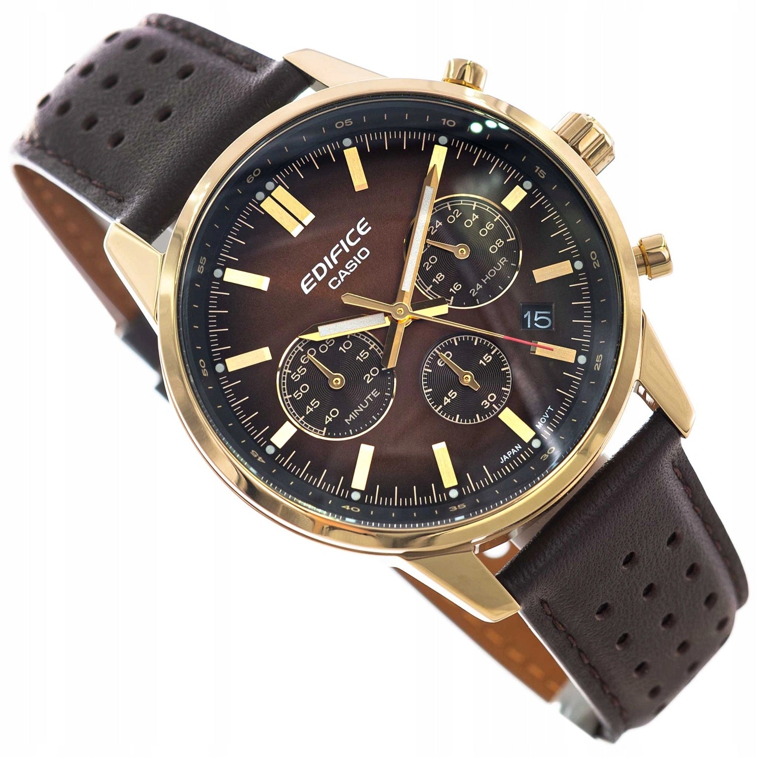 MEN'S WATCH CASIO EFR-575CL-5AEF EDIFICE WITH CHRONOGRAPH ON STRAP 100M