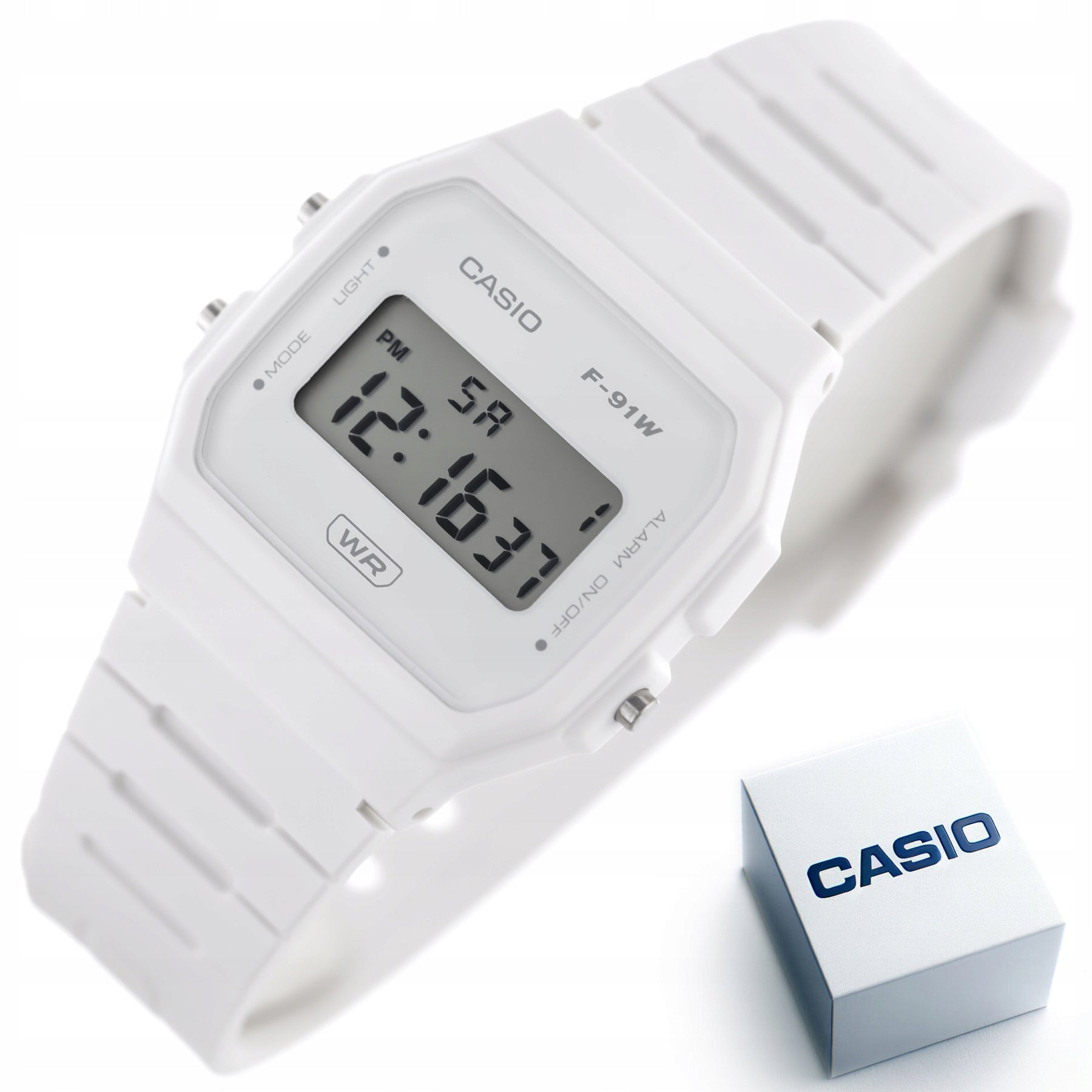 MEN'S WATCH CASIO F-91WB-7A + BOX