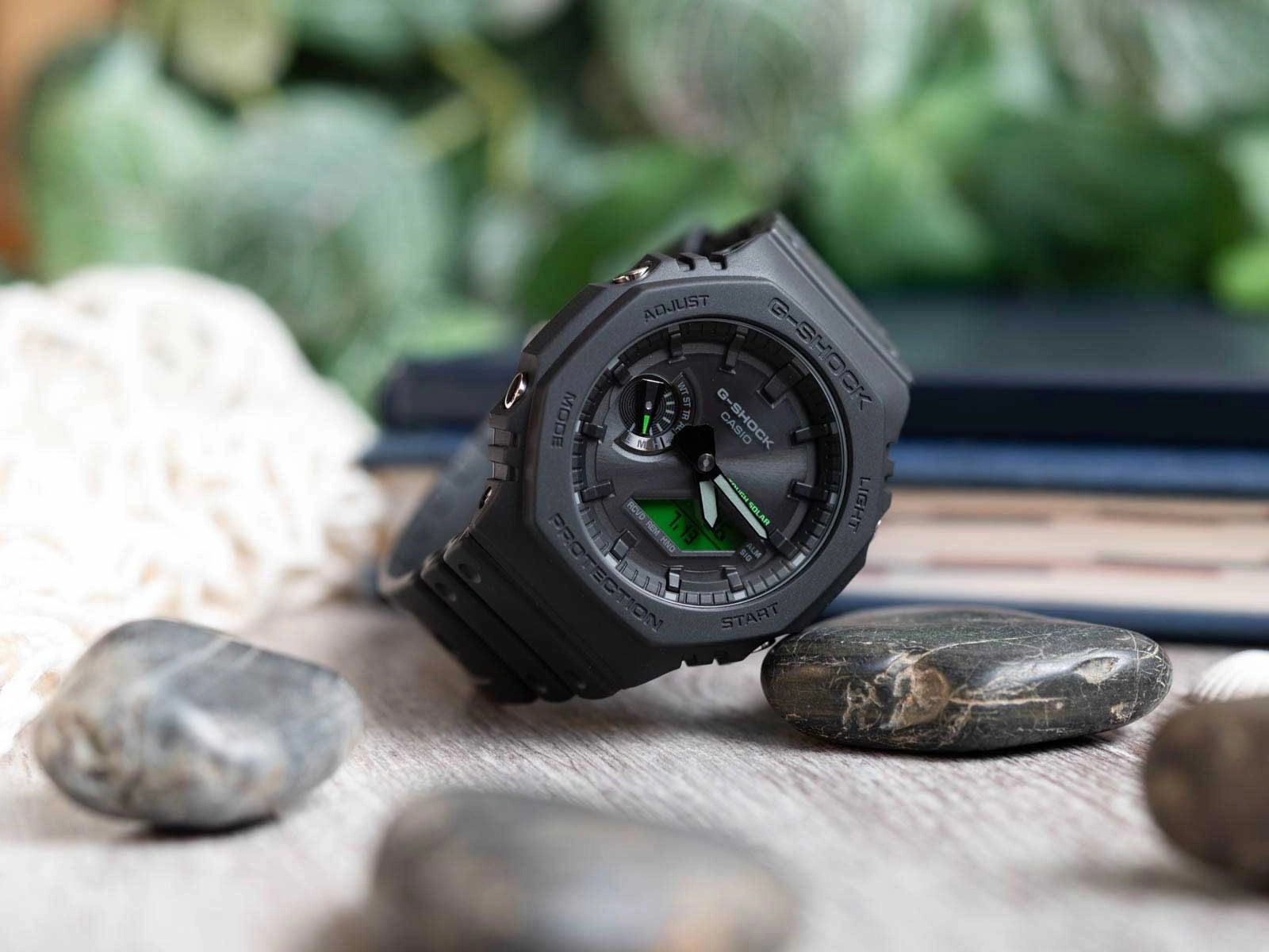 MEN'S WATCH CASIO G-SHOCK GA-B2100BEG-1AER SOLAR BLUETOOTH 20BAR BLACK Brand CASIO
