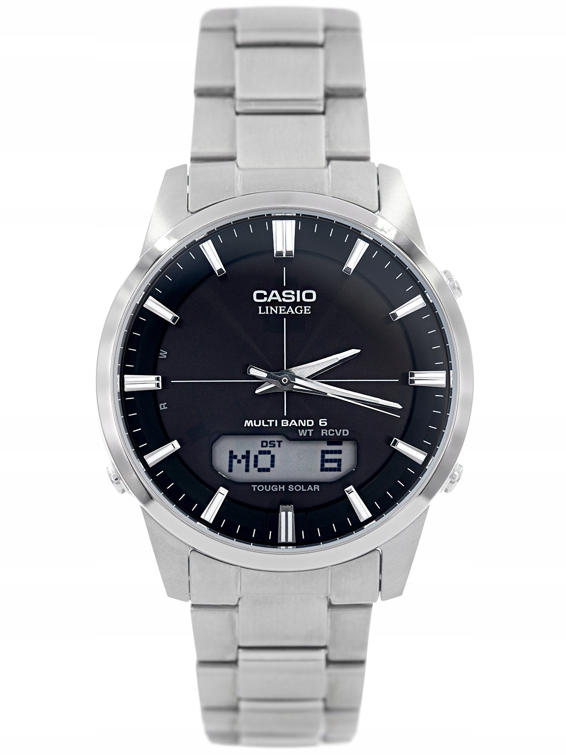 MEN'S WATCH CASIO LCW-M170TD-1AER LINEAGE TITANIUM Strap color silver