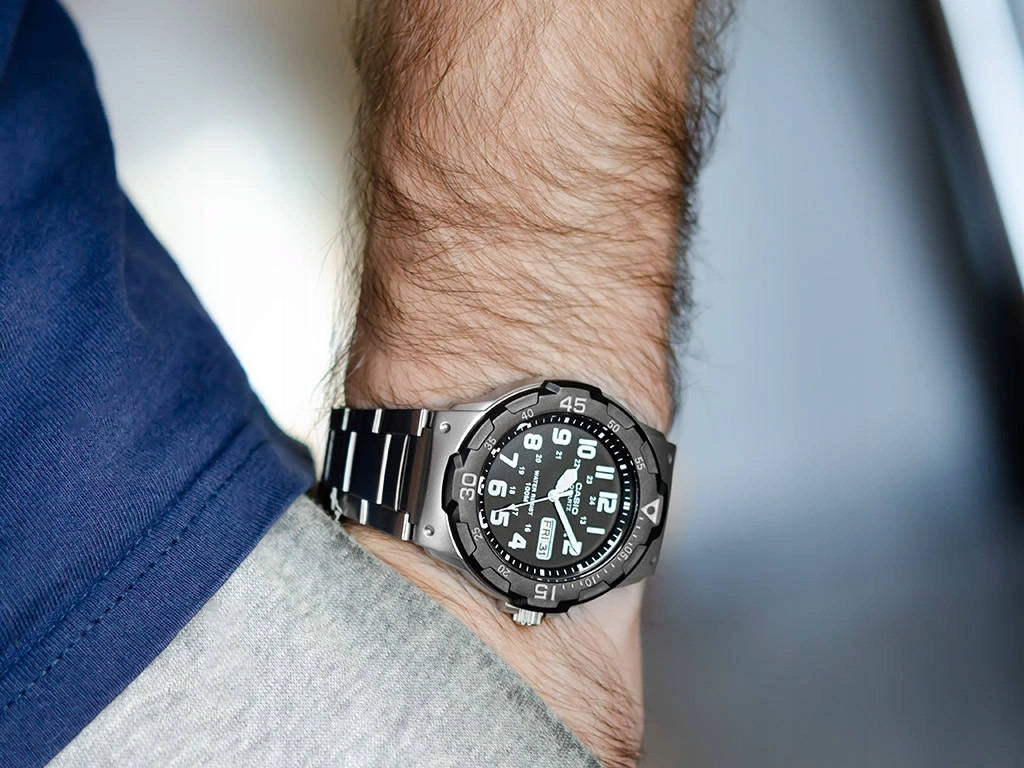 MEN'S WATCH CASIO MRW-200HD-1BVEF YOUTH BOX Manufacturer code MRW-200HD-1B