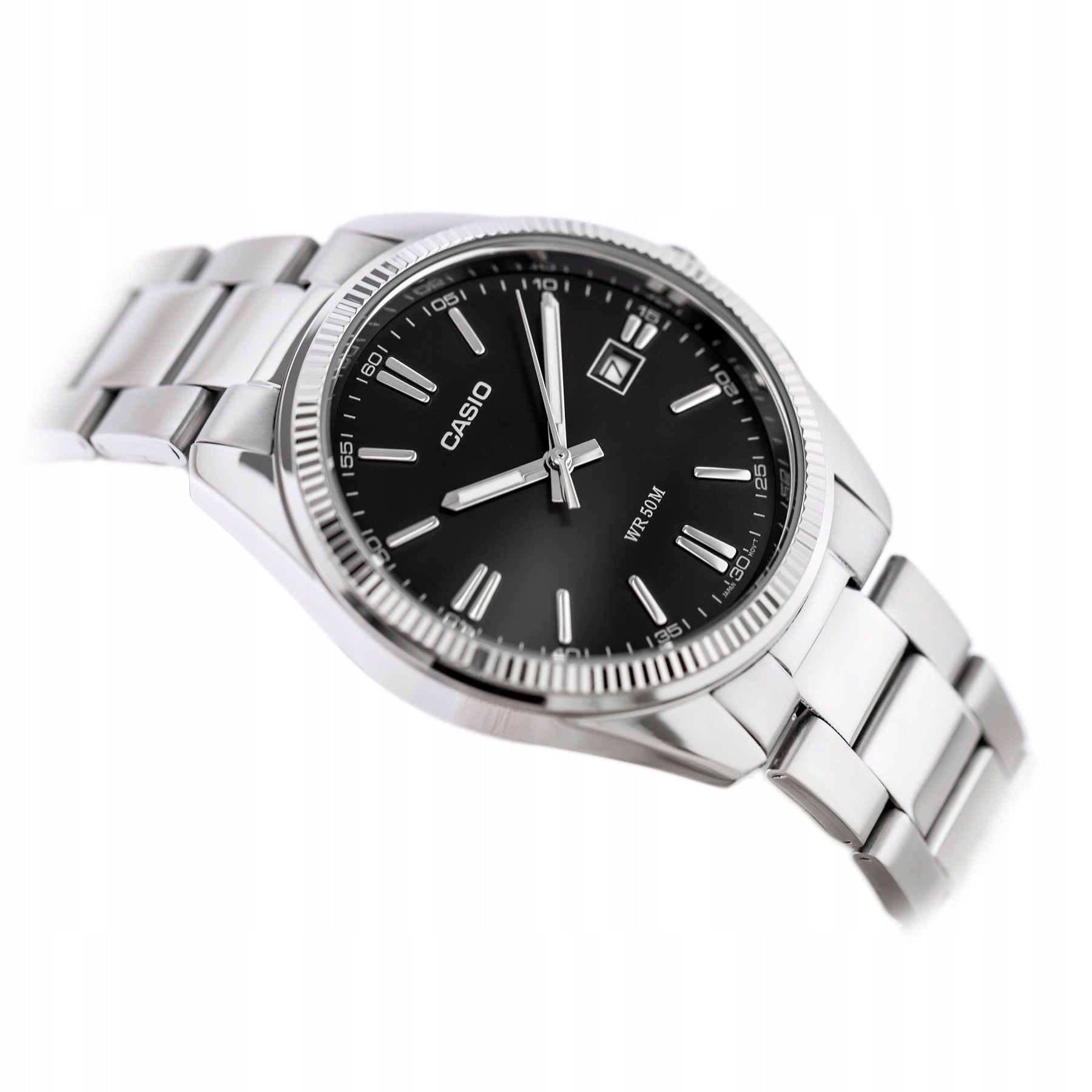 MEN'S WATCH CASIO MTP-1302D-1A1 + BOX +GRAWER Brand CASIO