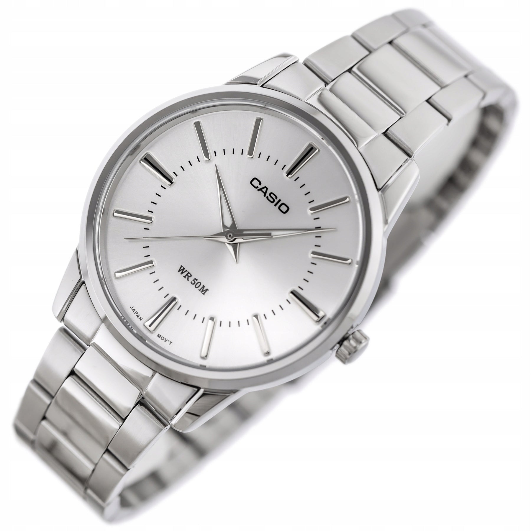 MEN'S WATCH CASIO MTP-1303D-7AV steel classic +BOX +ENGRAVING