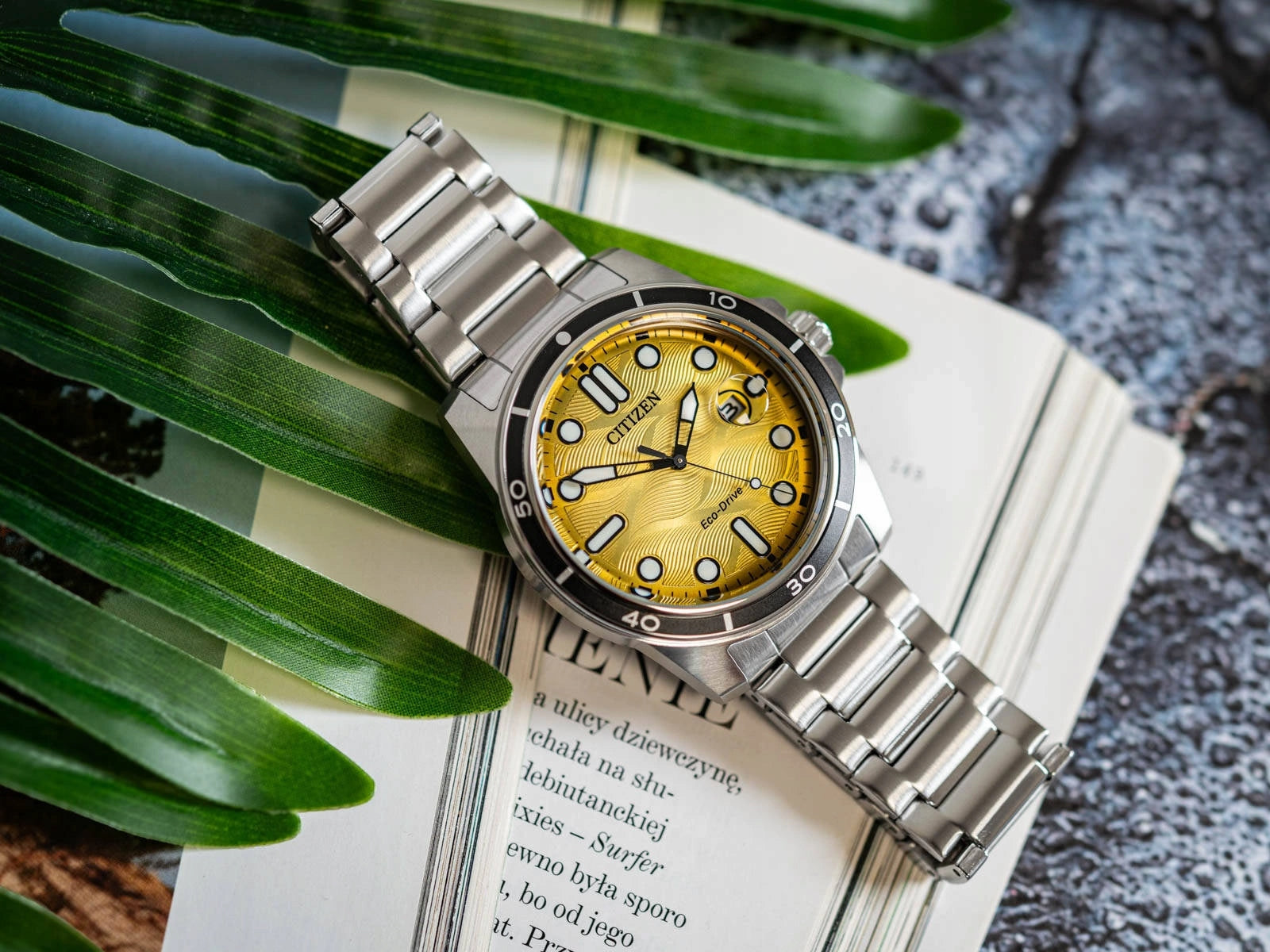 MEN'S WATCH CITIZEN AW1816-89X ECO-DRIVE MARINE SILVER ON BRACELET EAN (GTIN) 4974374339522