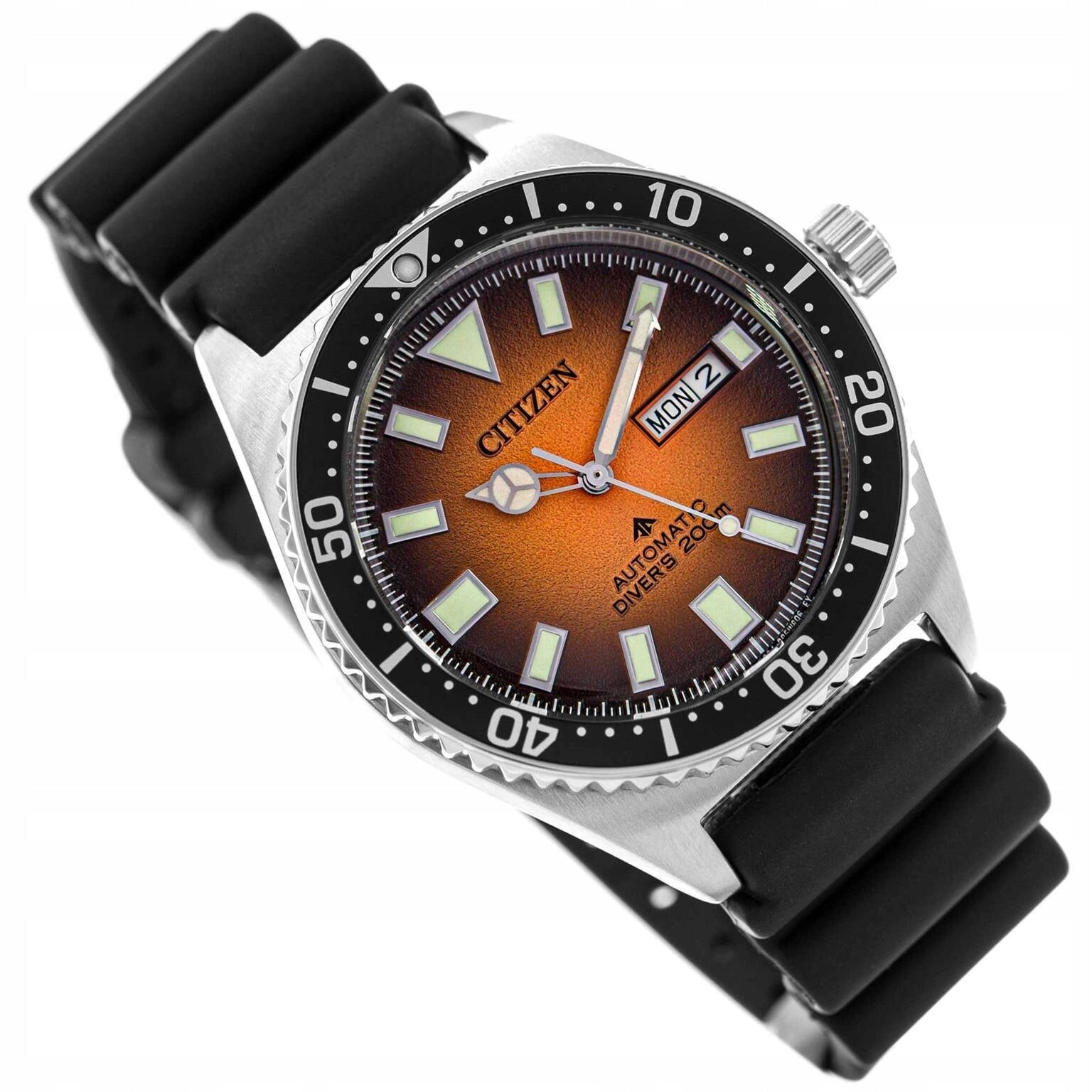 MEN'S WATCH CITIZEN NY0120-01Z PROMASTER DIVER'S AUTOMATIC MARINE DIVER