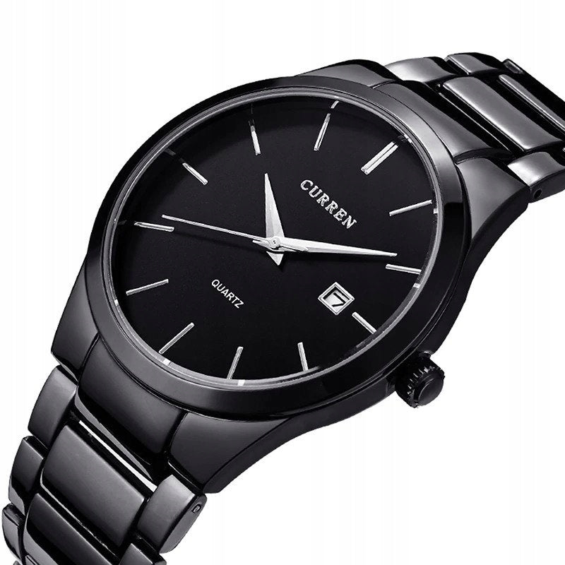 MEN'S WATCH CURREN BRACELET CLASSIC DATE Brand Curren