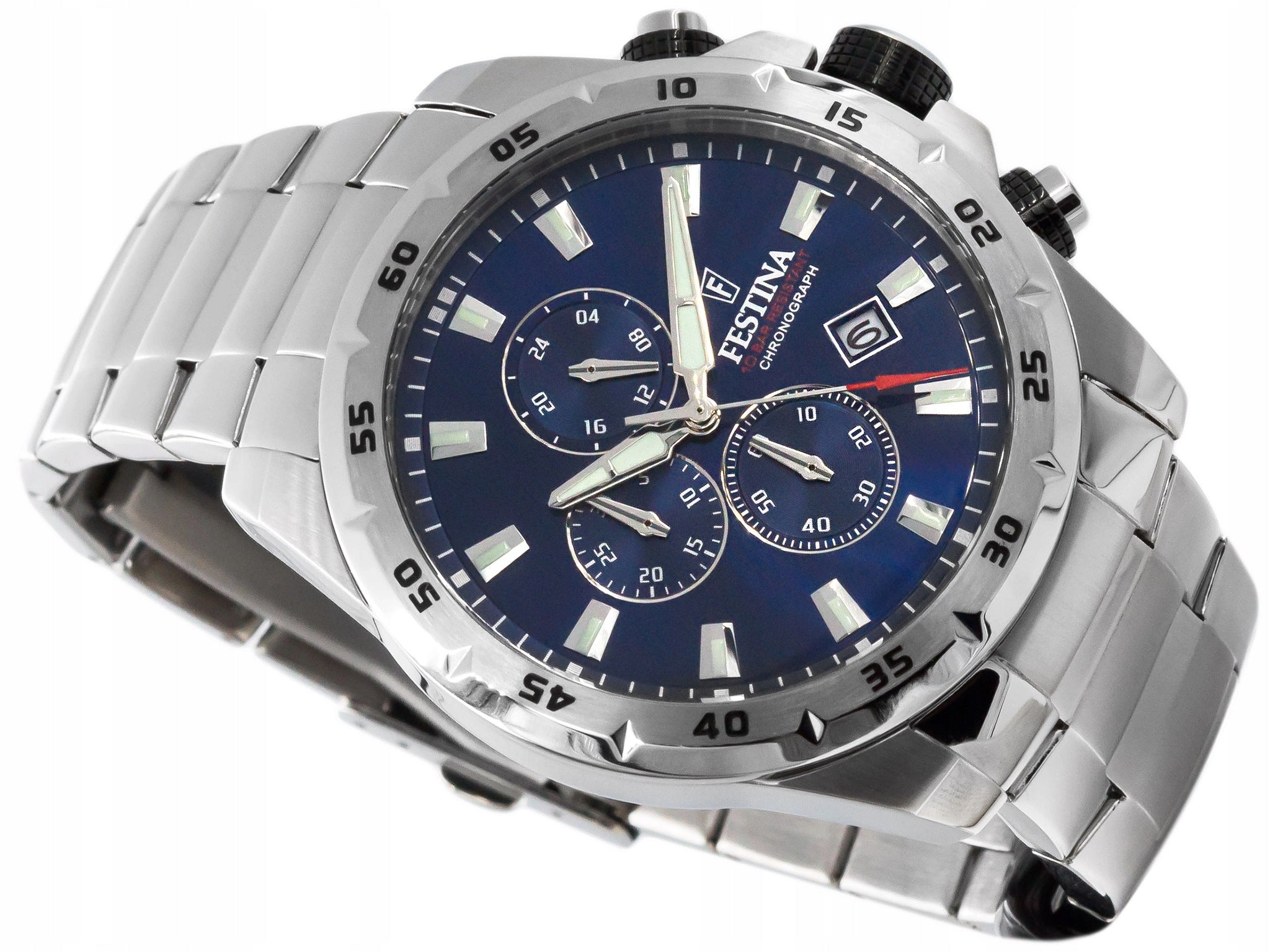 MEN'S WATCH FESTINA F20463/2 CHRONOGRAPH 100M