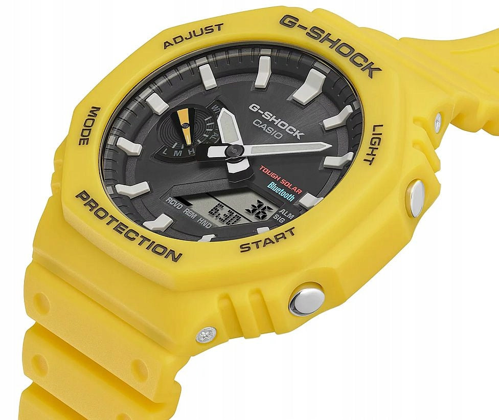 MEN'S WATCH G-SHOCK GA-B2100C-9A CARBON SOLAR Brand CASIO