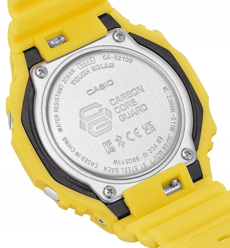 MEN'S WATCH G-SHOCK GA-B2100C-9A CARBON SOLAR EAN (GTIN) 4549526322785