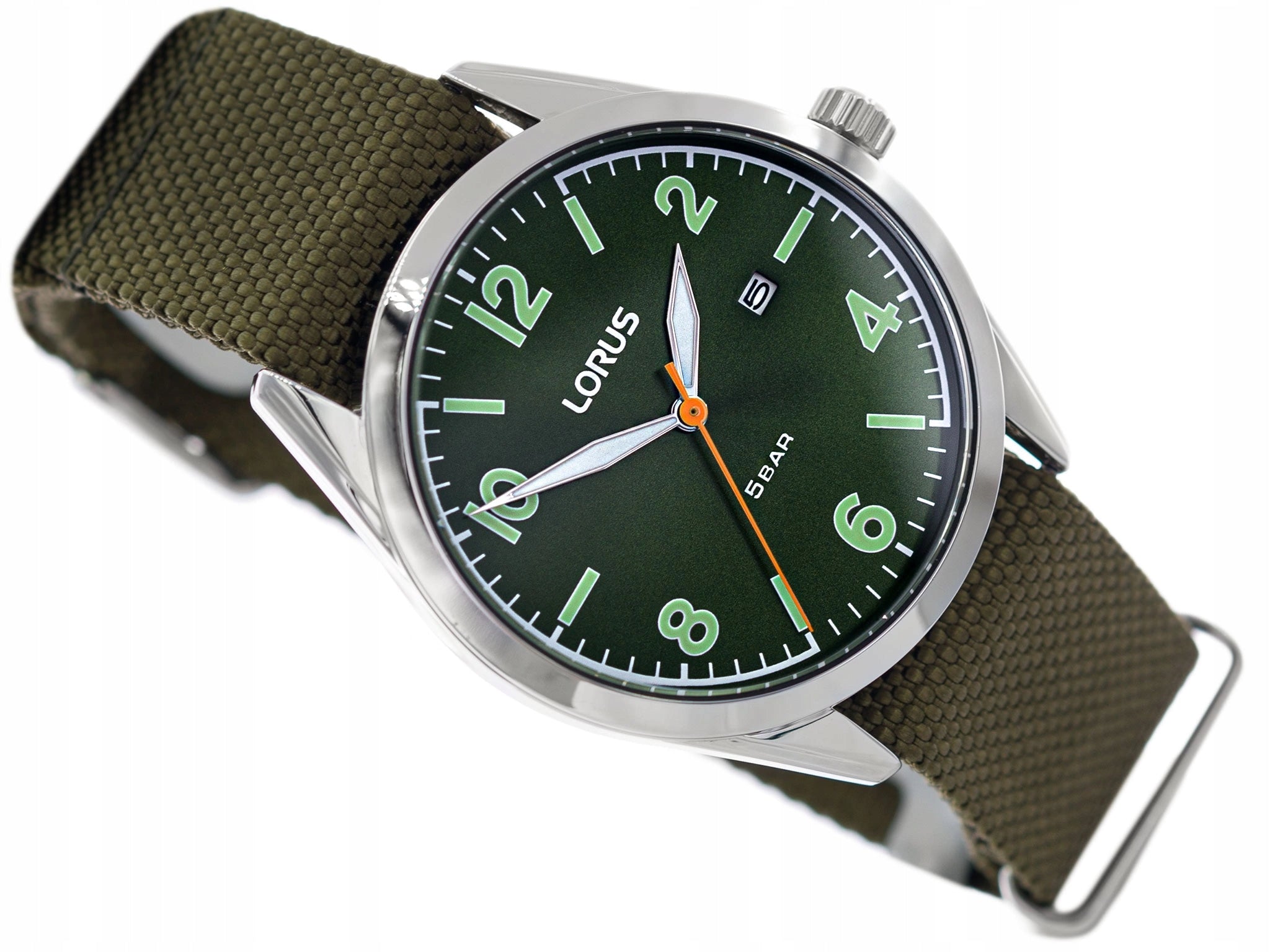 MEN'S WATCH LORUS RH919NX9 NATO DATE CLASSIC