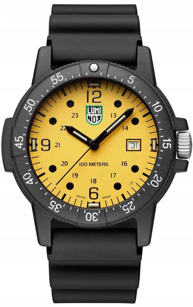 MEN'S WATCH Luminox X2.2005 SEA BASS 2000 BLACK ON STRAP 100M CARBON