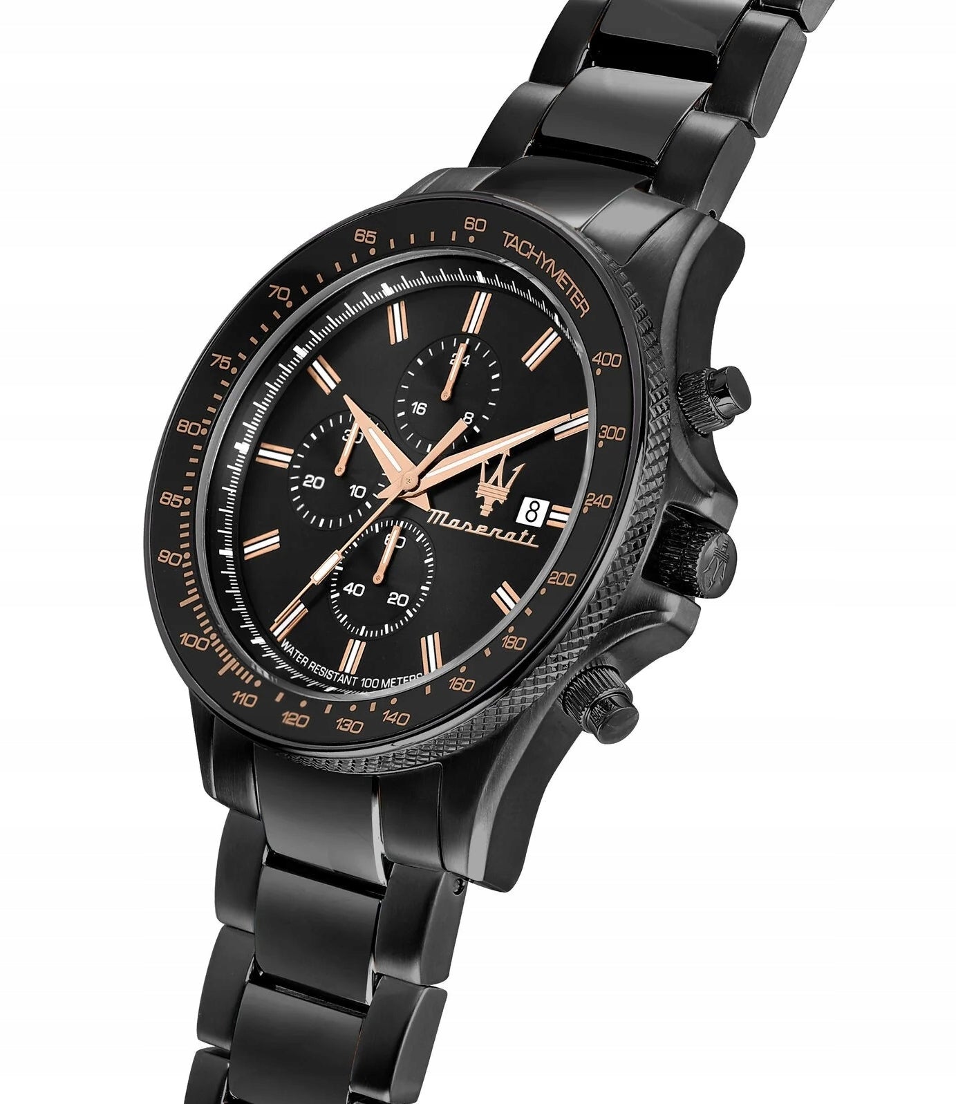 MEN'S WATCH MASERATI SFIDA R8873640011 BLACK ORIGINAL + BOX Manufacturer code SFIDA CZARNY CHRONOGRAF ORYGINAŁ