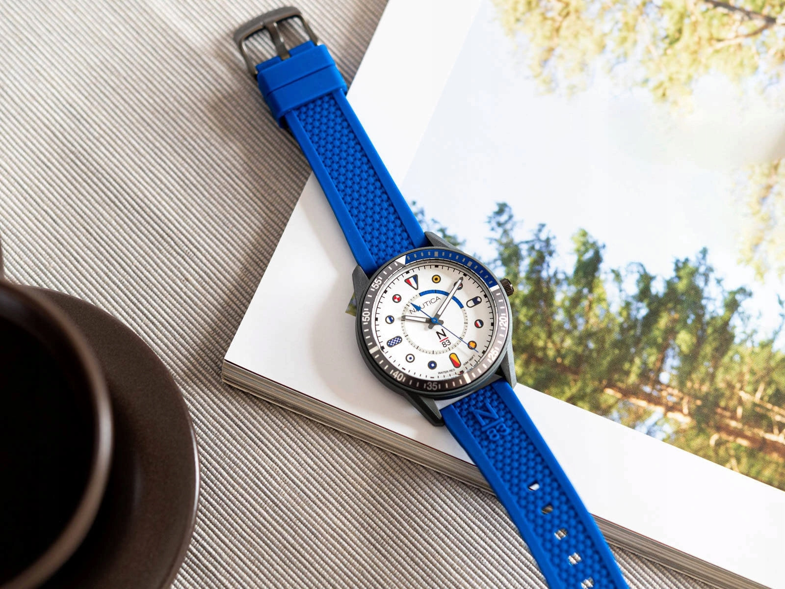MEN'S WATCH NAUTICA NAPSPS903 N83 SURF PARK ON NEOBRITE STRAP Brand nautica