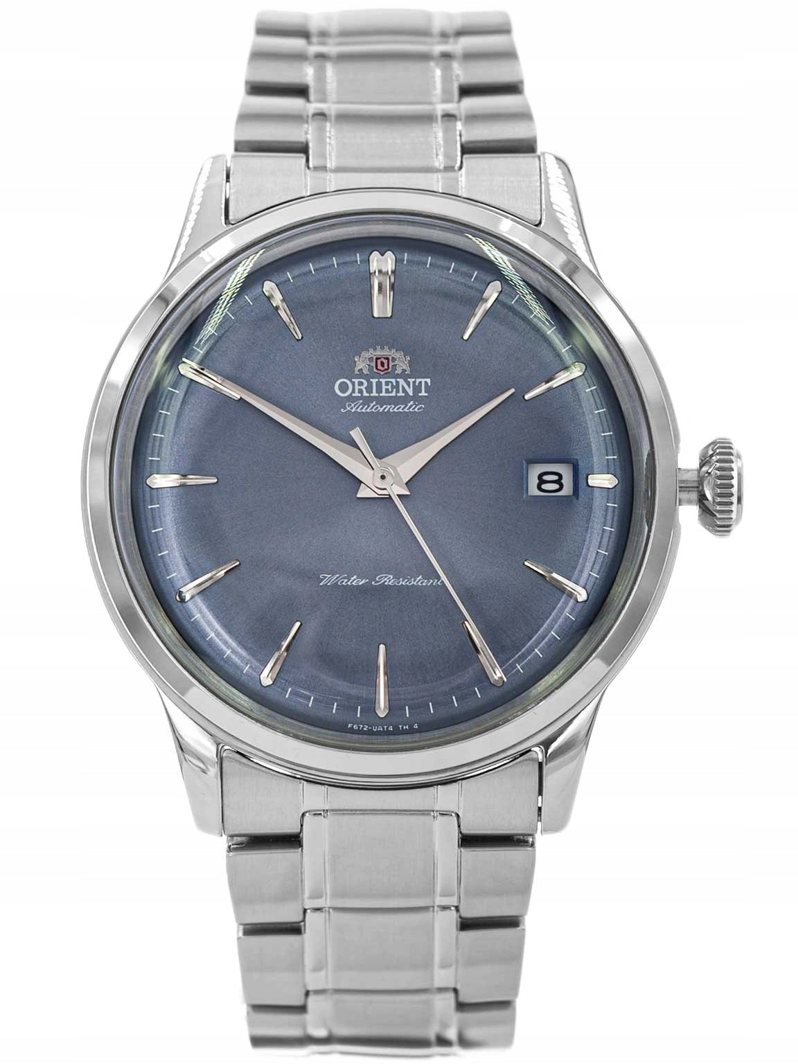 MEN'S WATCH ORIENT RA-AC0M10L30B BAMBINO AUTOMATIC SILVER ON BRACELET Packaging status original
