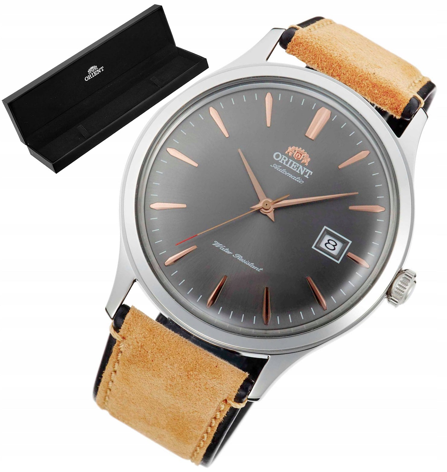 MEN'S WATCH ORIENT TAC08003A0 AUTOMATIC BAMBINO + BOX