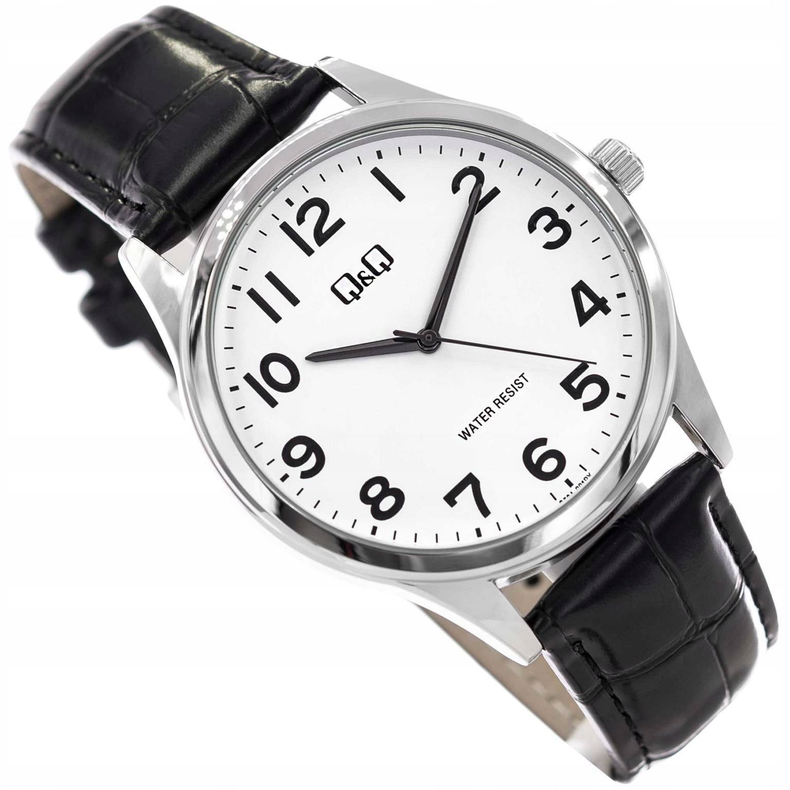 MEN'S WATCH Q&Q Q59A-001PY READABLE ECO-LEATHER