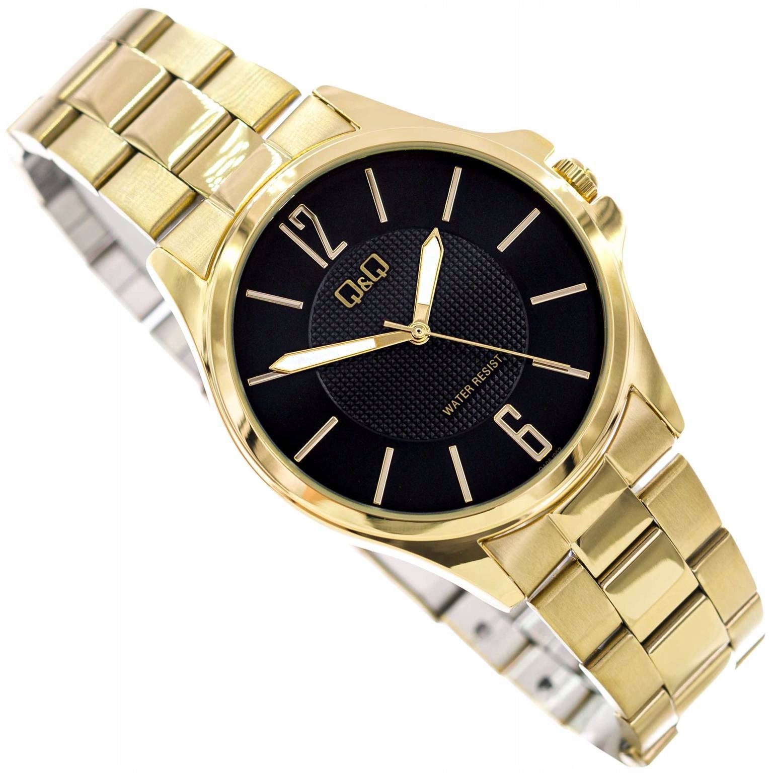 MEN'S WATCH QQ QA06J002Y GOLD ON BRACELET