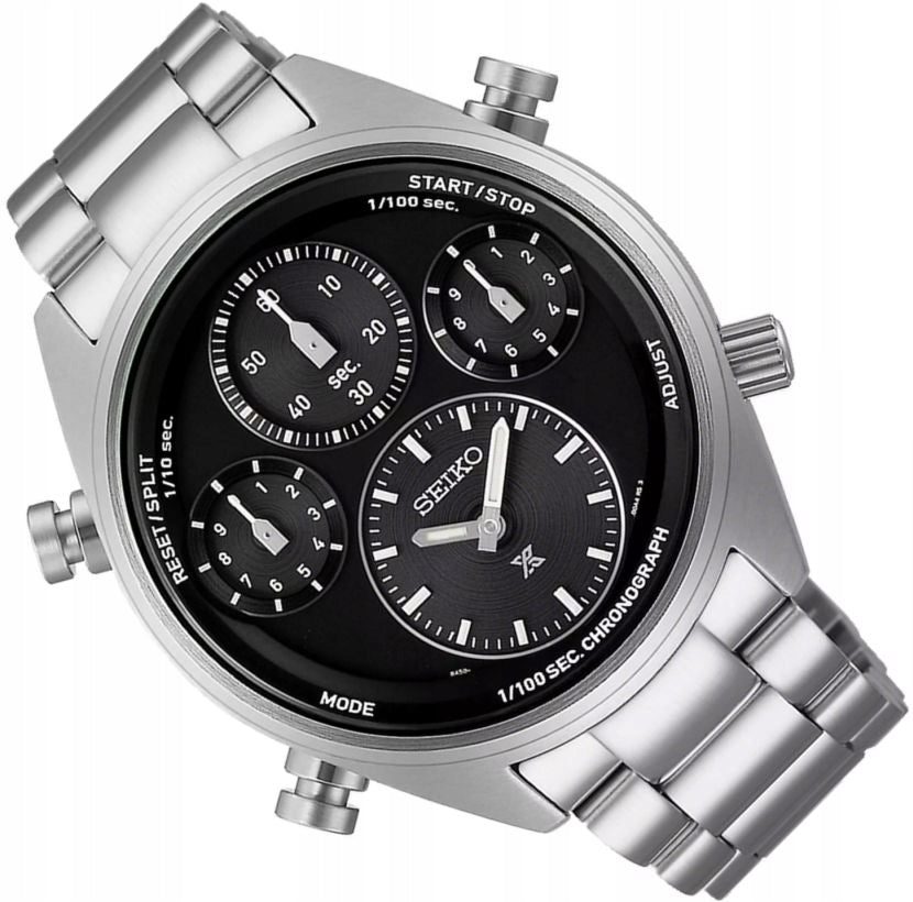 MEN'S WATCH SEIKO PROSPEX SPEEDTIMER SOLAR CHRONO PREMIUM SFJ003P1 42mm