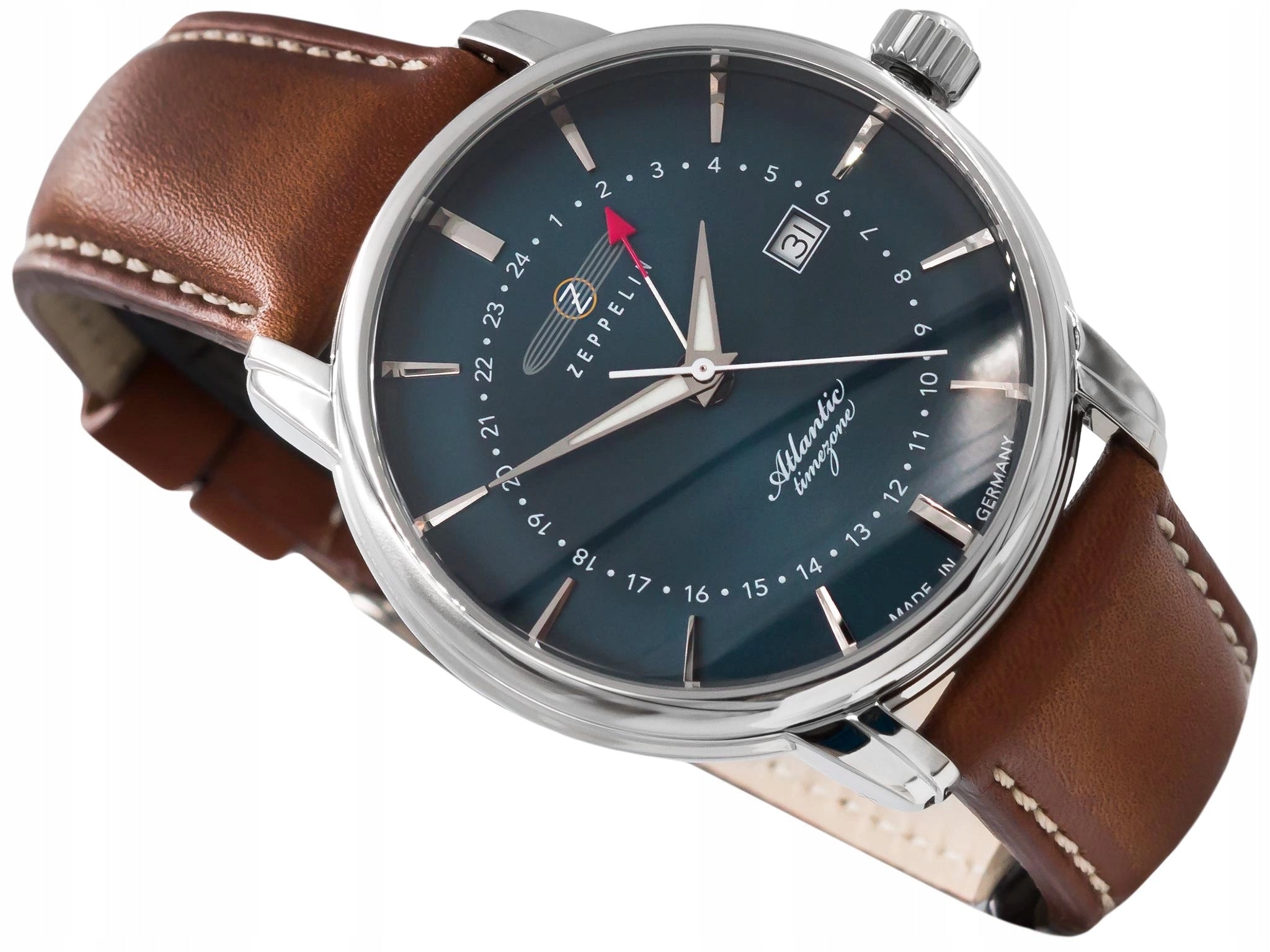 MEN'S WATCH ZEPPELIN 8442-3 ATLANTIC GMT DATA
