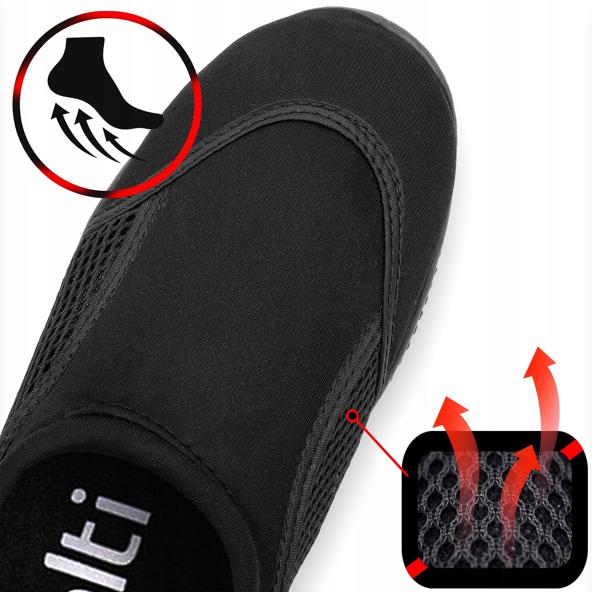 MEN'S WATER SHOES FOR SWIMMING TO THE BEACH ROCKS REEF SEA URCHIN BEACH SUP 41 Size 41