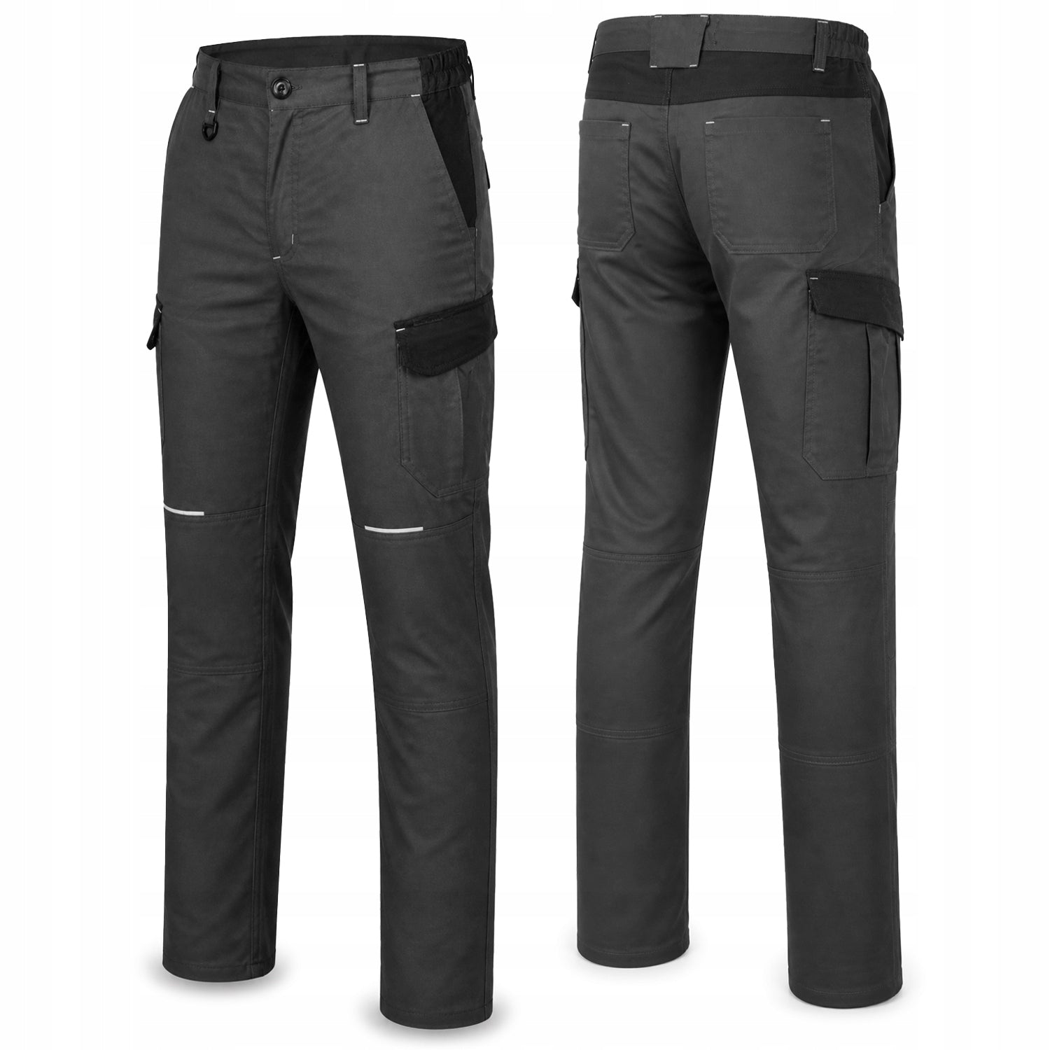 MEN'S WORK TROUSERS TO THE WAIST LONG COMFORTABLE SLIM SUMMER TROUSERS Packaging status original