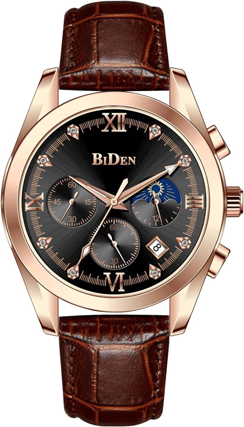 MEN'S WRISTWATCH ANALOG QUARTZ BUSINESS WATERPROOF DATE Brand no brand