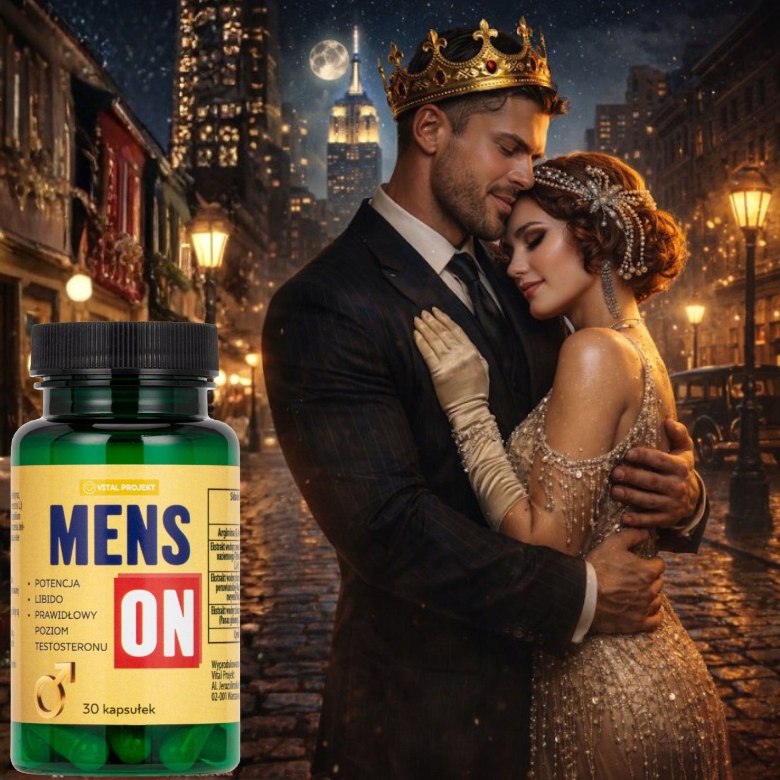 MENSON TESTOSTERONE BOOSTER Potency Libido POWER ENHANCER Fatigue STRENGTH Packaging status original