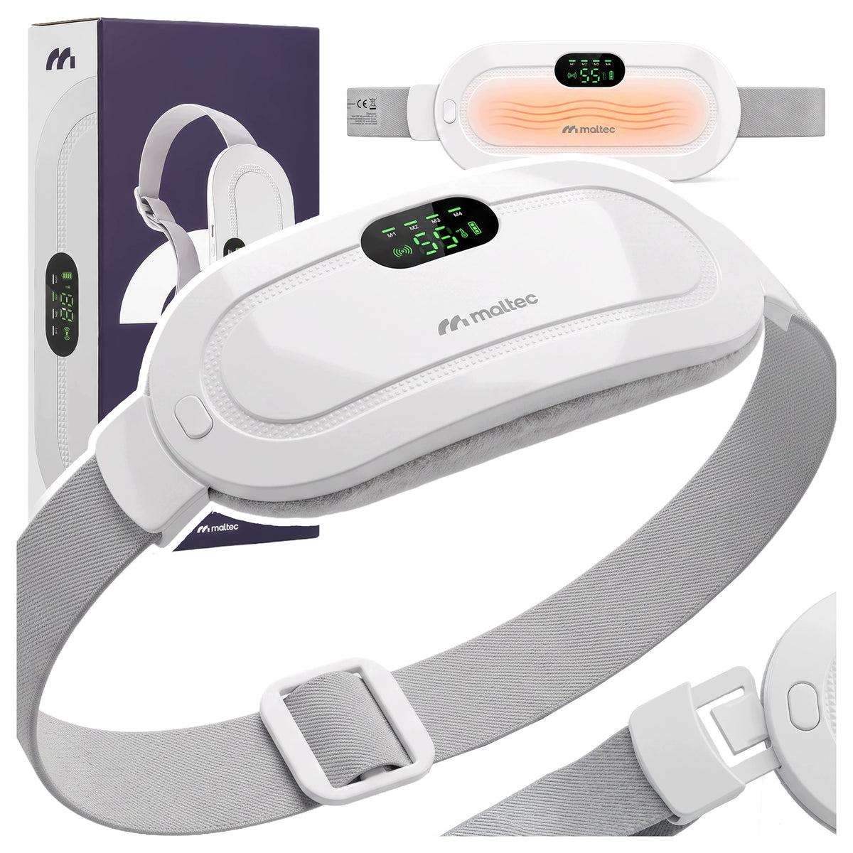 MENSTRUAL BELT FOR MENSTRUAL PAIN VIBRATING WARMING MASSAGER
