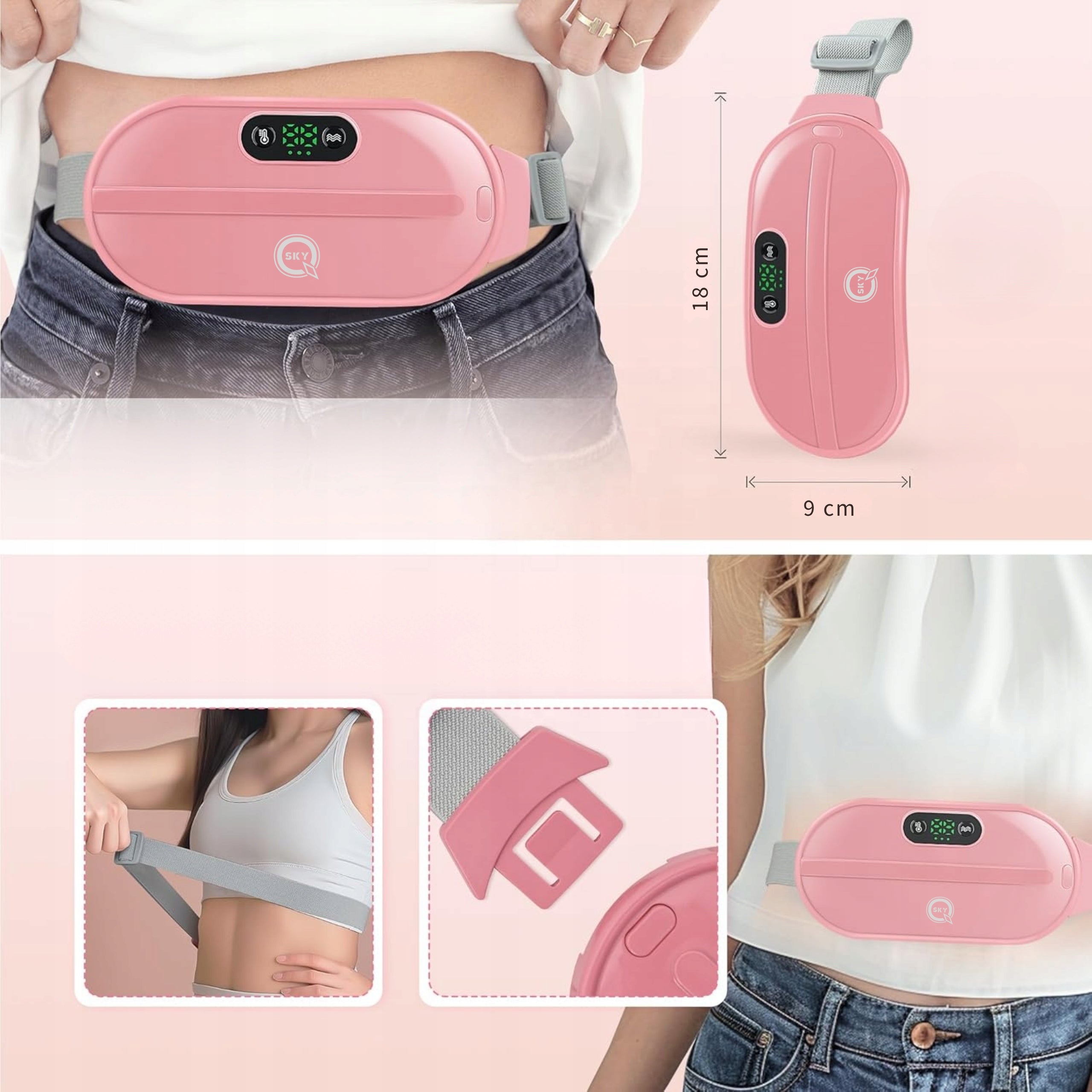 MENSTRUAL BELT FOR MENSTRUAL PAIN WARMING UP ORIGINAL Model 1411