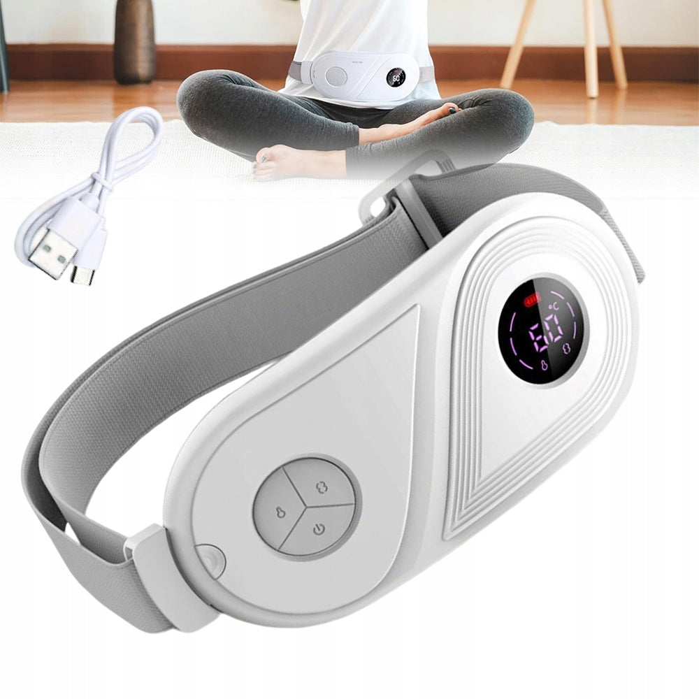 MENSTRUAL BELT FOR MENSTRUAL PAIN WARMING VIBRATING MASSAGER