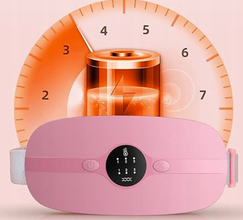 MENSTRUAL BELT HEATING PAD MASSAGER TO RELIEVE MENSTRUAL PAIN Medical device no