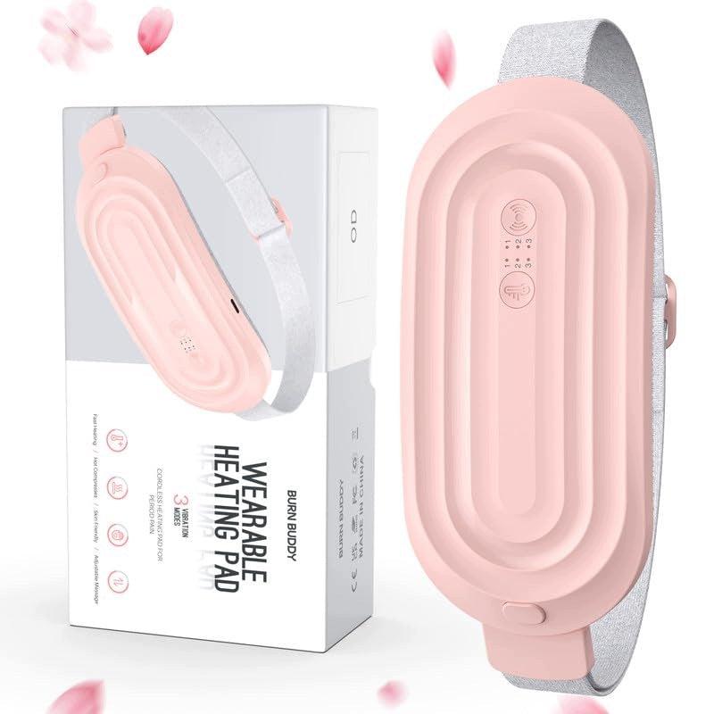 MENSTRUAL HEATING BELT 3 HEATING MODES 3 BURN BUD MASSAGE MODES