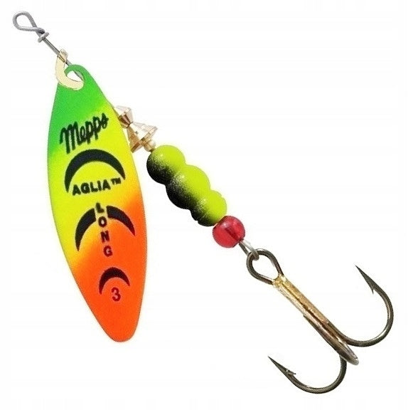 MEPPS AGLIA LONG No. 3 - 11.5g FLUO TIGER GOLD