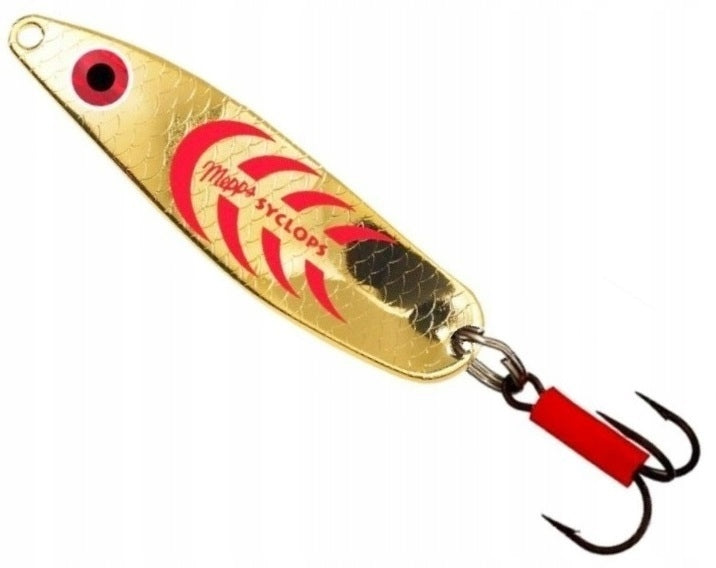 MEPPS SYCLOPS GOLD RED 2' 7.5 cm / 17gr THE ORIGINAL PACKED WORLD'S #1 LURE Manufacturer code VP-MS-GR-2
