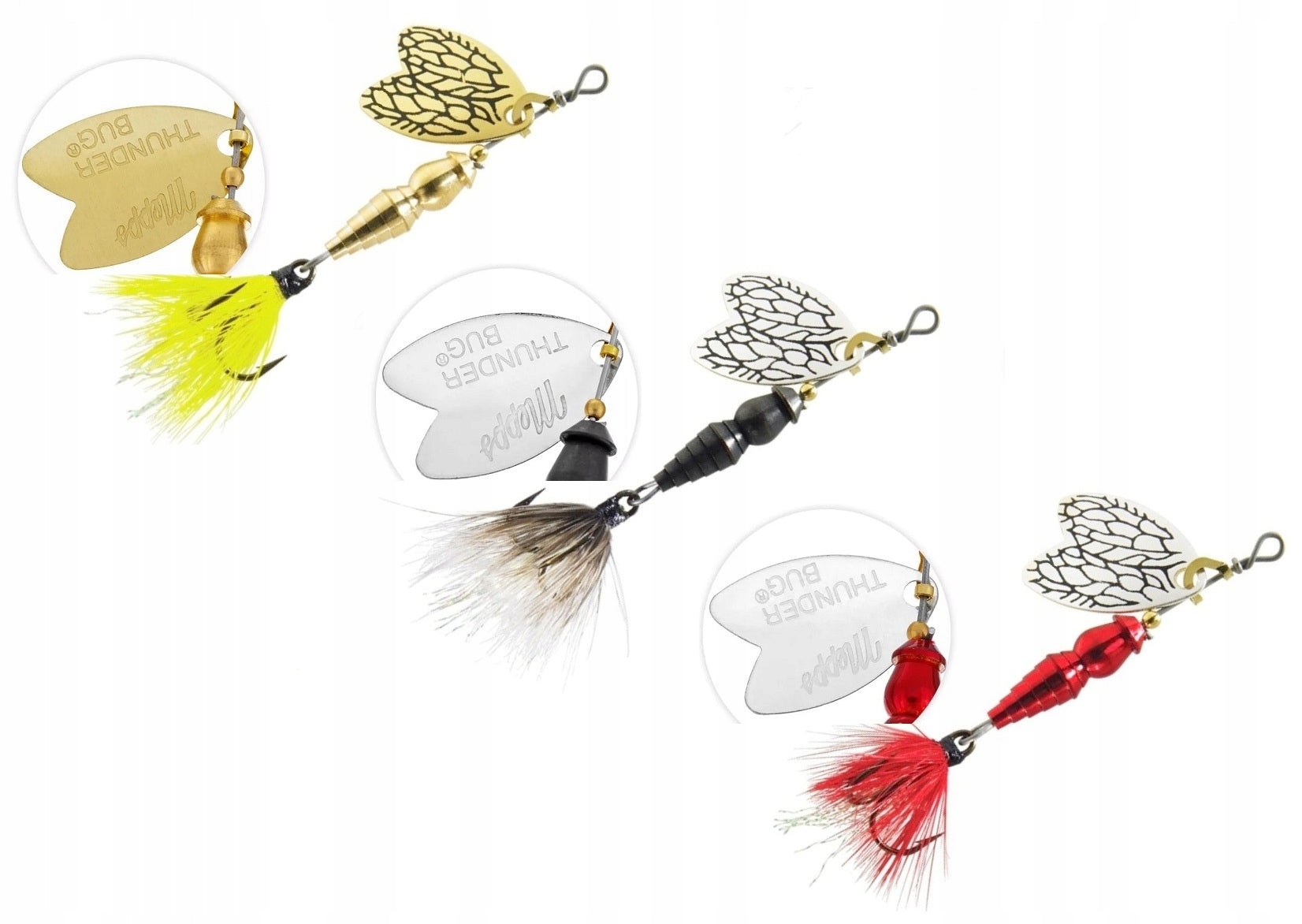 MEPPS THUNDER BUG DRAGON No. 2- 7 gr THE ORIGINAL PACKED WORLD'S #1 LURE Manufacturer code VP-MTB-DF-2