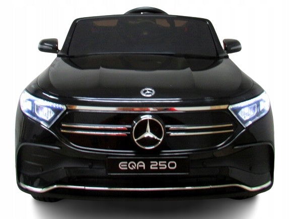 MERCEDES EQA250 Battery-operated car 2 motors PILOT EVA LEATHER ROCKER Brand Mercedes