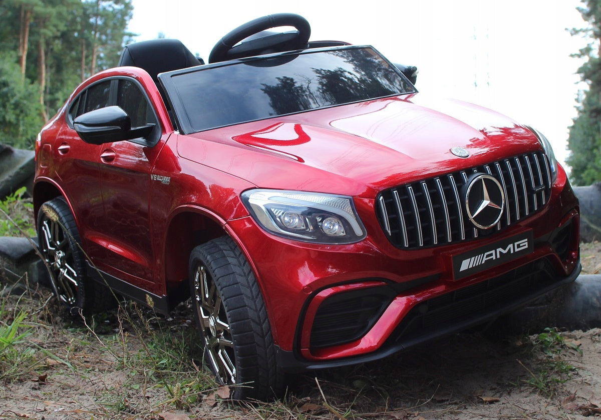 MERCEDES GLC 4x4 Auto Battery Operated, 12v9ah, LEATHER, EVA, LED, USB, 180W Maximum load 35 kg
