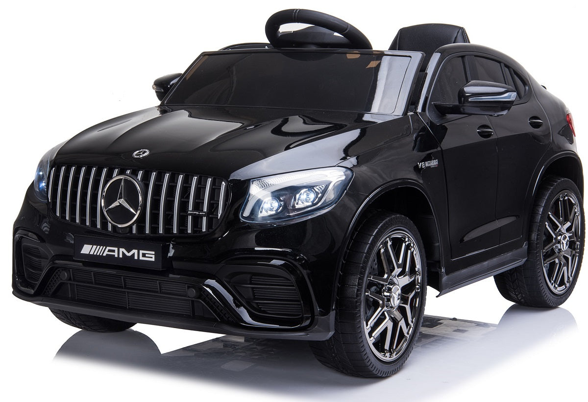 MERCEDES GLC 4x4 Auto Battery Operated, 12v9ah, LEATHER, EVA, LED, USB, 180W Packaging status original
