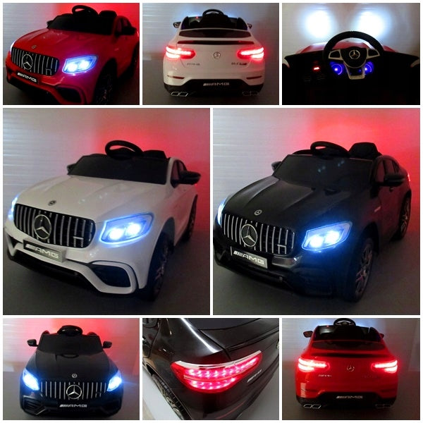 MERCEDES GLC63s Battery-powered car, 4x4 LEATHER Maximum load 25 kg