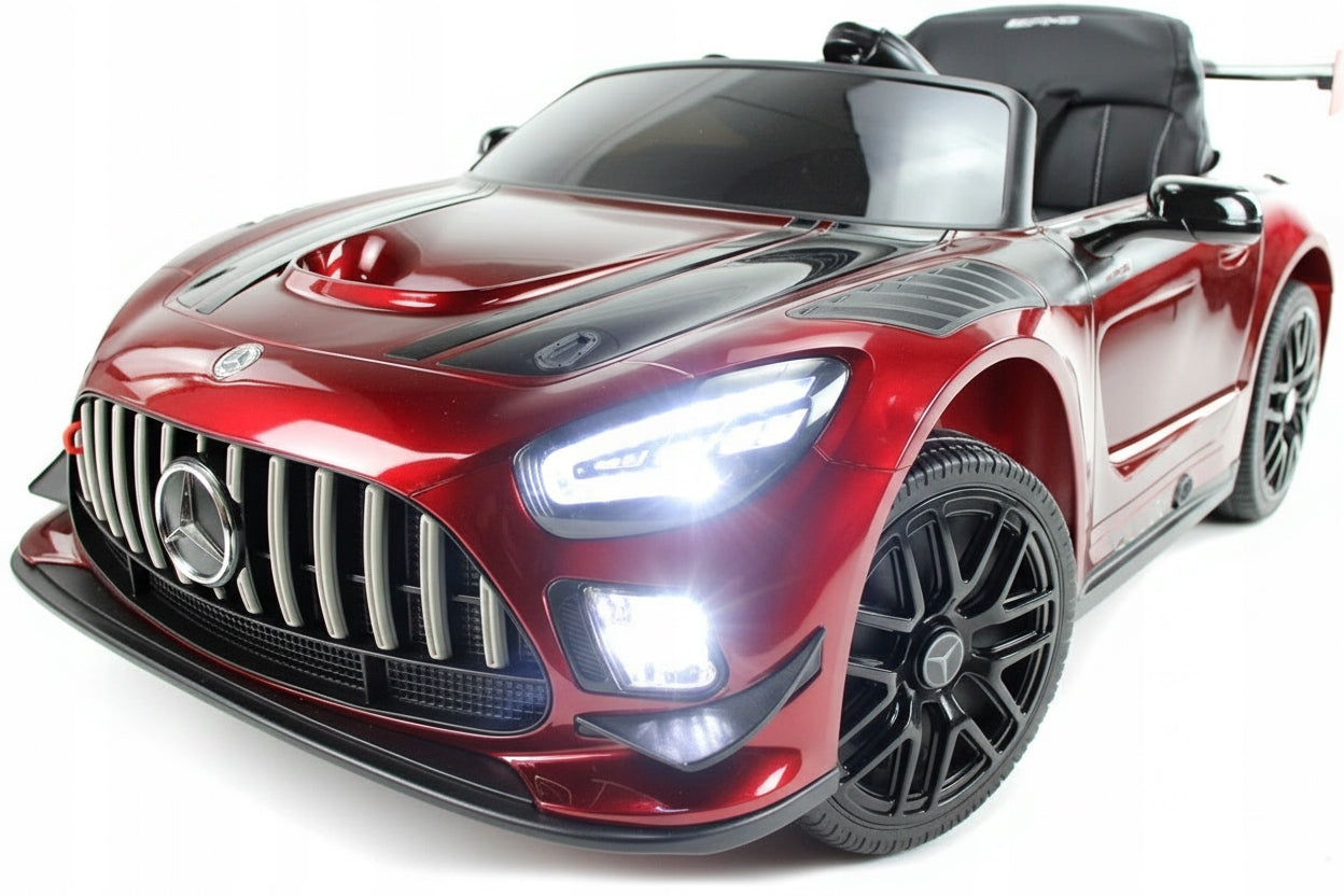 MERCEDES GT3 AMG 4x4 EVA LEATHER LACQUER Auto for bluetooth battery 12v9ah