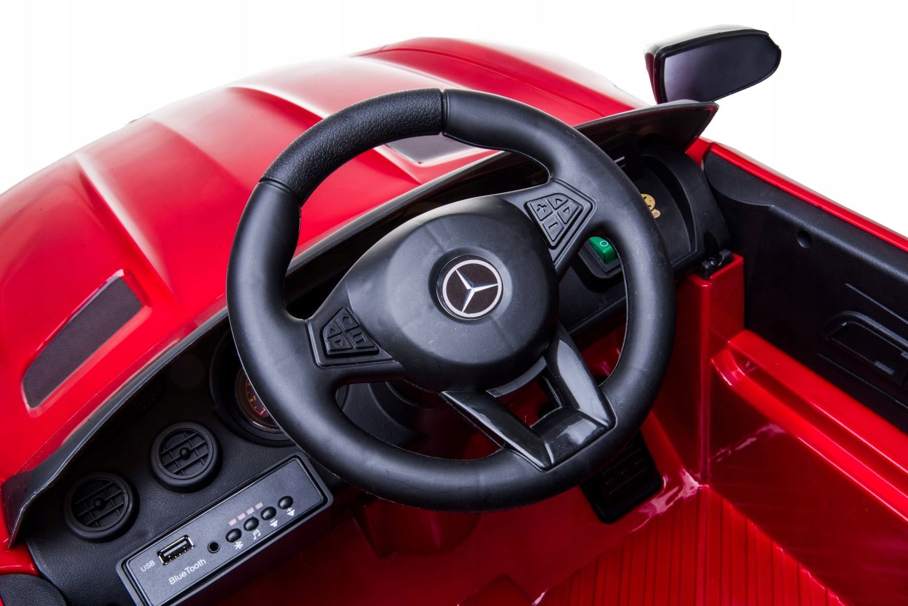 MERCEDES GTR AMG LEATHER, EVA Auto for battery Maximum load 30 kg