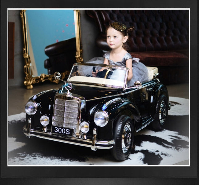 MERCEDES RETRO ELECTRIC AUTO+BATTERY PILOT C Packaging status original