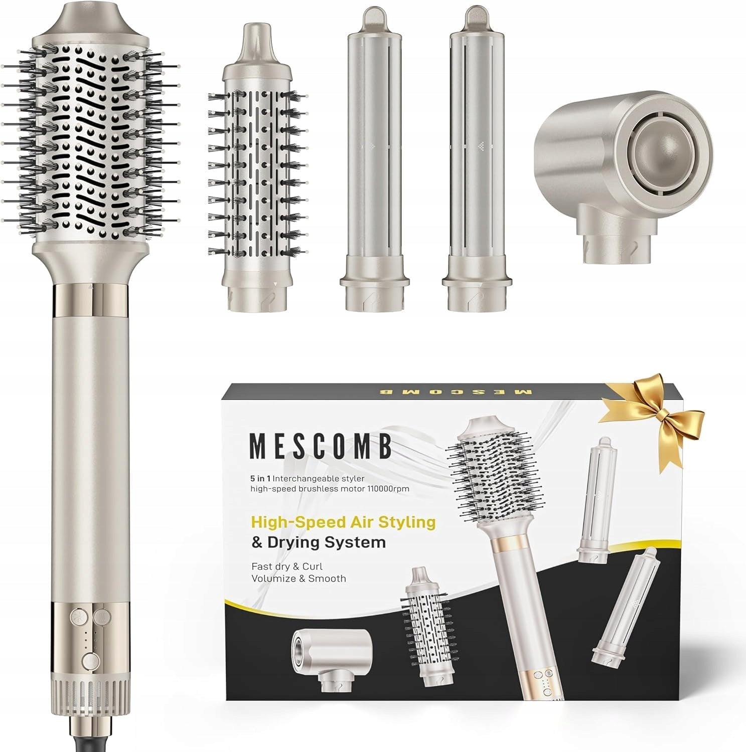 MESCOMB F16 Airstyler 5in1 No Damage Fast All Hair