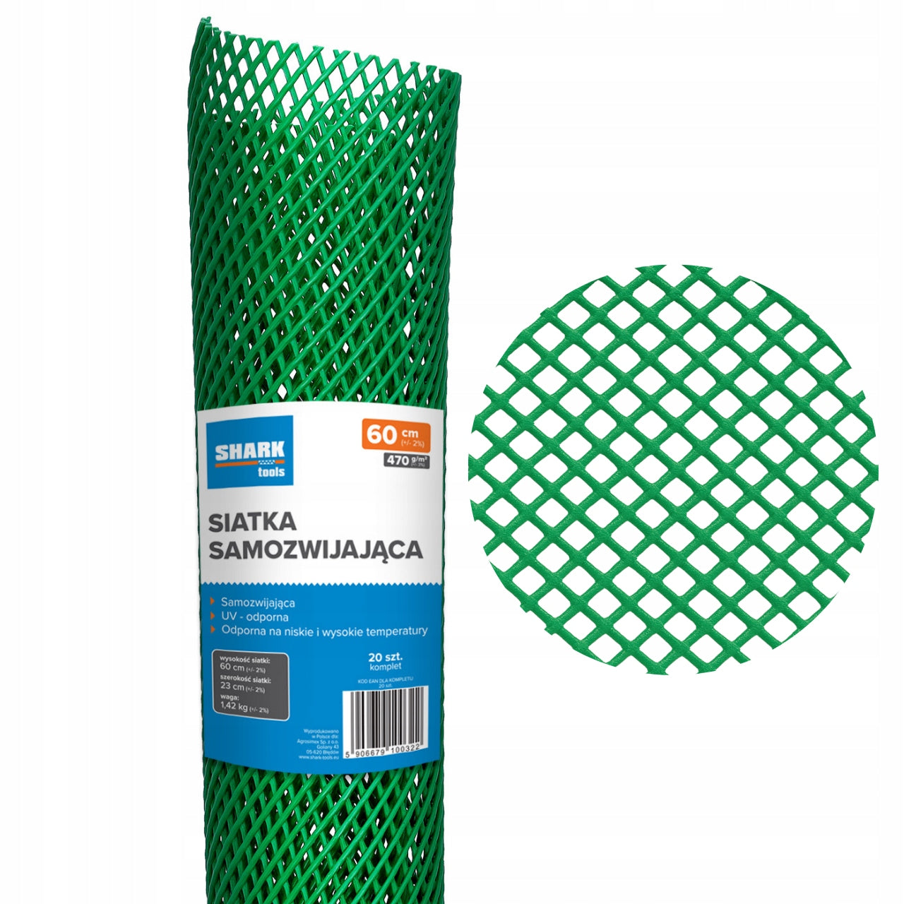 MESH Tree Cover for Trees Protective for Self-winding Trees 20pcs Net length 60 m